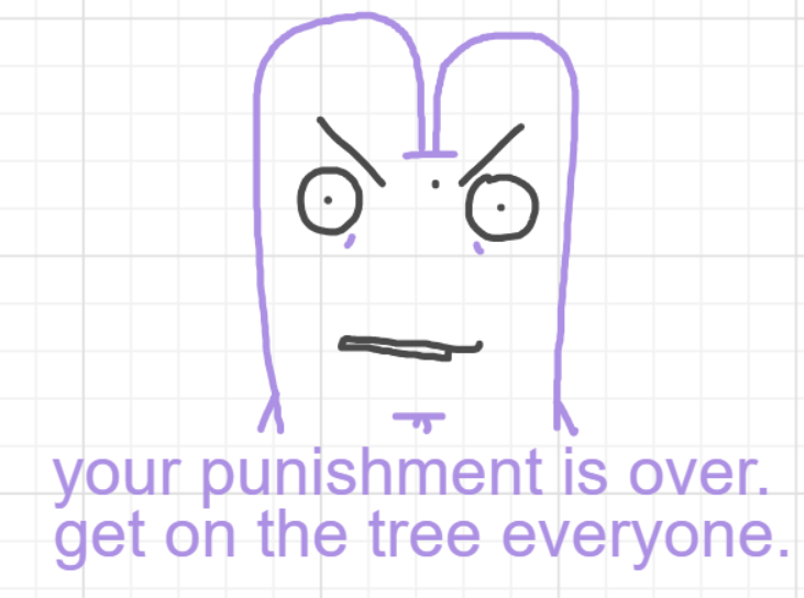 A panel from Running Duos, episode four of the Board Boards object show by Furretwalk/WalkingFurret.